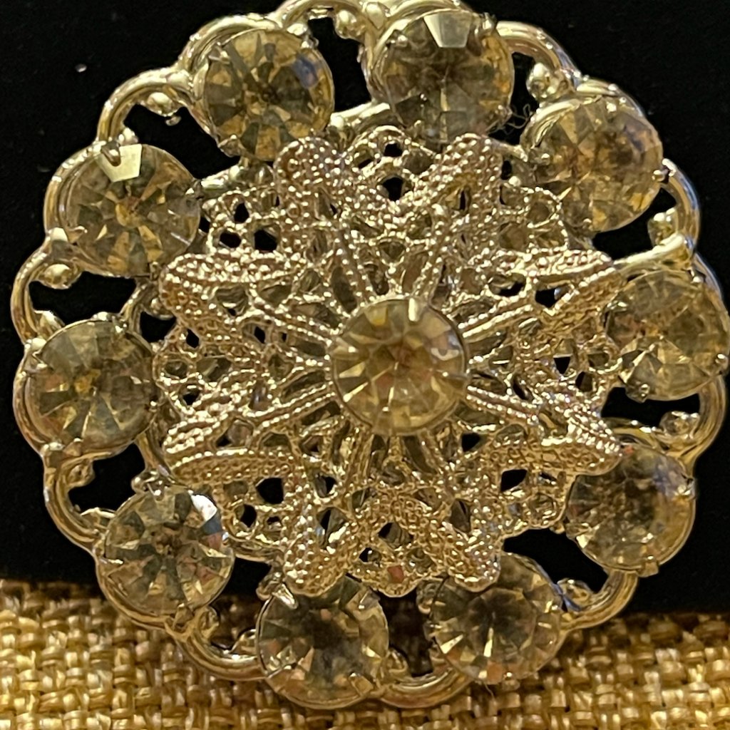 Silver-Toned Brooch 13$